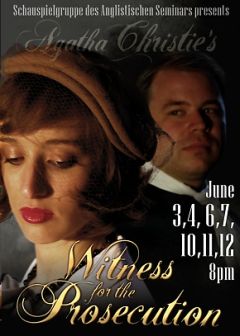 Witness for the Prosecution Theater-Plakat