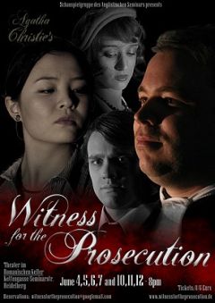 Witness for the Prosecution Theater-Plakat